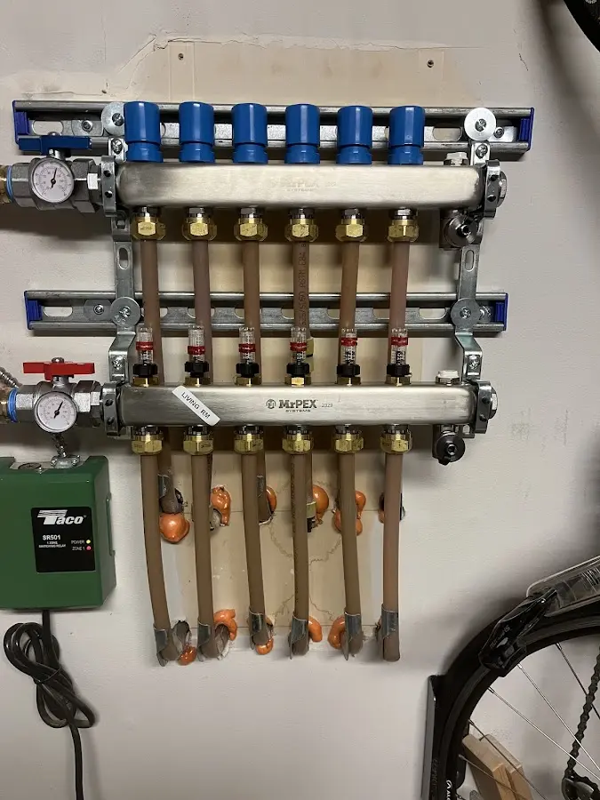 Plumber performing Leak Detection at a residential property in Salida del Sol Estates